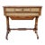 Late 19th Century Victorian Cottage Painted Walnut Sewing Table For Sale