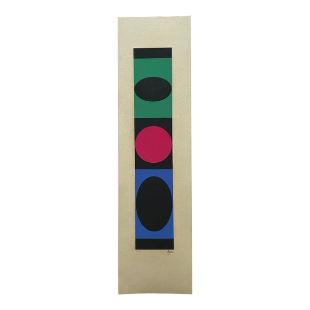 Yaacov Agam, Geometric Structures, 1977-1979, Litograph For Sale