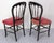 Wood Set of Late 19th Century Napoleon III French Fabric and Painted Wood Chairs For Sale - Image 7 of 14