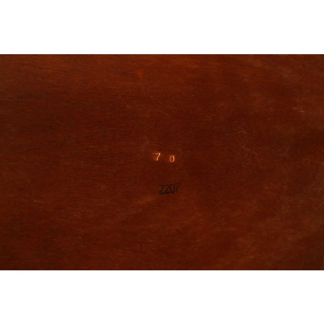 Henkel Harris Mahogany Double Pedestal Dining Table For Sale - Image 16 of 18