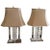 Karl Springer Style Hollywood Regency Lucite Stacked Table Lamps - A Pair For Sale - Image 11 of 12