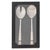 Elevate your dinner parties with the Rattan Stainless Steel Serving Pieces (Set of 2). This stunning set includes a...