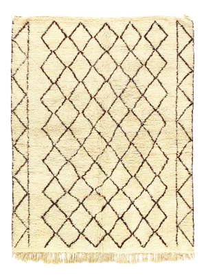 Hand Knotted Vintage Moroccon Rug