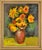 Aleksandr Rodin, Still Life with Yellow Flowers, 1980s, Oil Painting on Canvas For Sale - Image 10 of 10