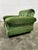 Armchairs with green velvet upholstery, chromed steel bars, in perfect condition, authentic vintage from the 70s....