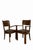 Antique French Beech Armchair in Leather and Wood, 1940, Set of 2 For Sale - Image 9 of 14