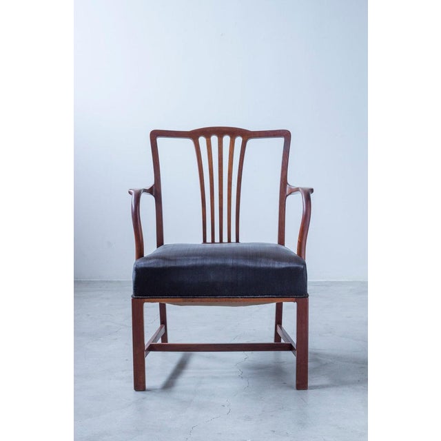 Lounge Chair attributed to Ole Wanscher For Sale - Image 16 of 16