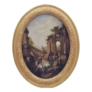 Giovanni Faliero, Italian School Landscape, 2005, Oil on Canvas, Framed