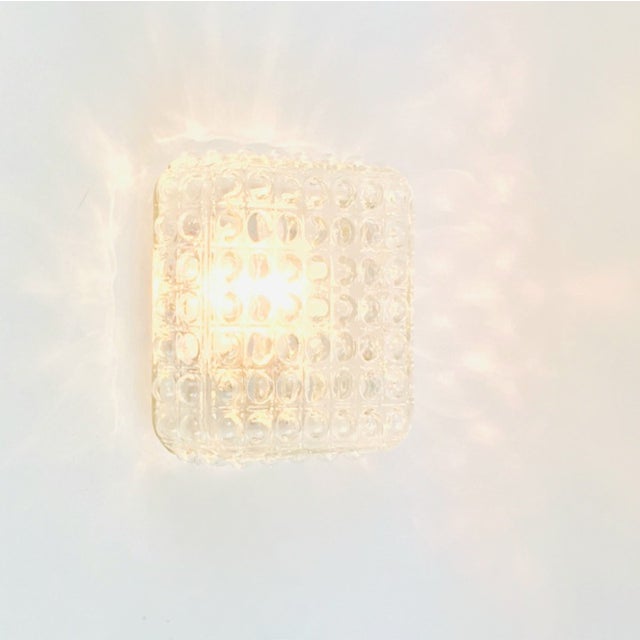 Mid-Century Bubble Glass Ceiling Light/Flush Mount by Helena Tynell for Limburg, Germany, 1970s For Sale - Image 6 of 8