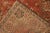 Hand-Knotted Antique Oushak Rug in Beige-Brown and Red Medallion Pattern For Sale In New York - Image 6 of 6