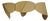 Vintage Biomorphic Torch Cut Steel Metal "Fortune Cookie" 2 Part Coffee Table For Sale