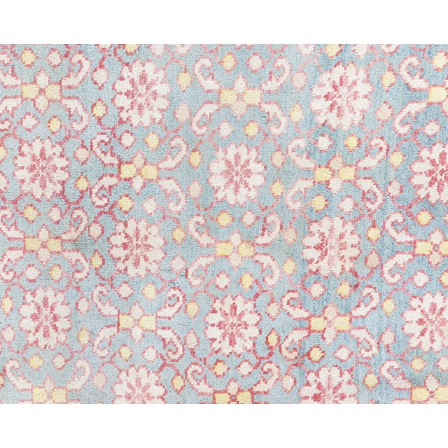 Cotton Agra Rug For Sale - Image 9 of 9