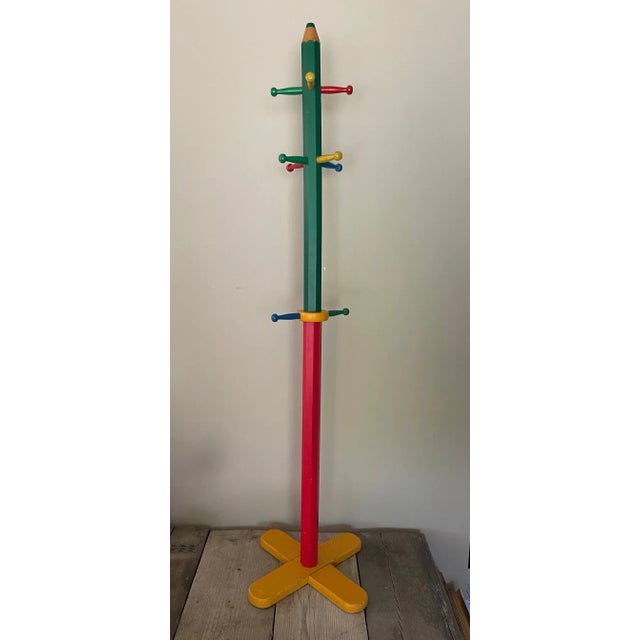 Pierre Sala Pencil Coat Rack, 1980s For Sale - Image 10 of 10