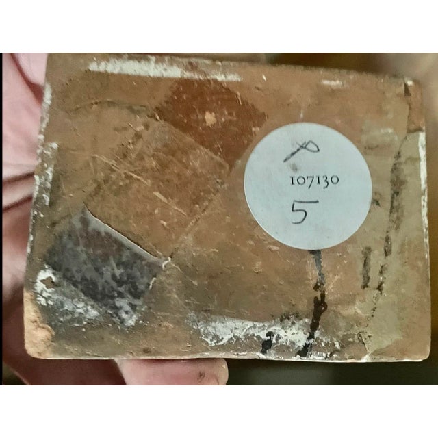 Camel Vintage Rustic Terracotta Studio Study Sculpture of a Standing Male Figure, 9" H For Sale - Image 8 of 8