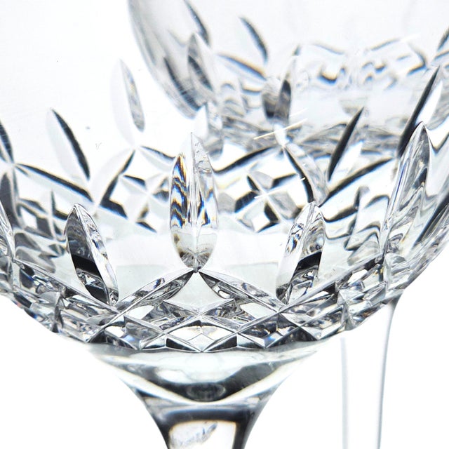 Late 20th Century Waterford Crystal Lismore Essence Balloon Wine Glasses - Set of 4 For Sale - Image 12 of 16