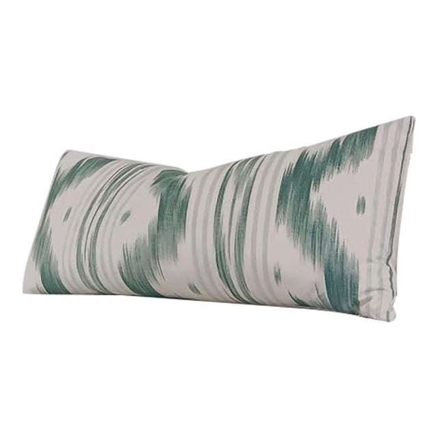 Pierre Frey "Toile De Nantes", Herbe Down Filled Pillow For Sale