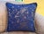 Contemporary Abstract Cushion Cover With Twisted Rope Trim For Sale - Image 3 of 11