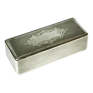 19th Century French Silver Snuff Box