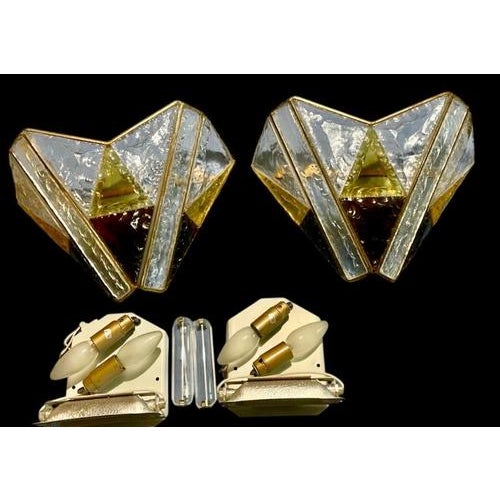 Vintage Wall Lights by Longobard, 1970, Set of 2 For Sale - Image 6 of 10