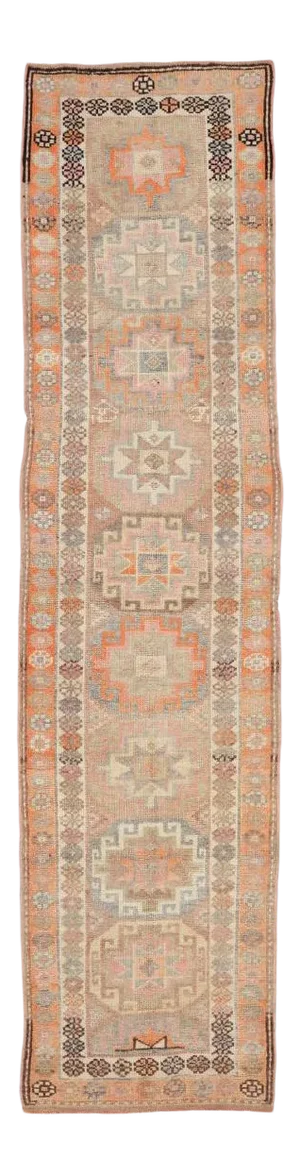 Mid 20th Century Faded Vintage Runner