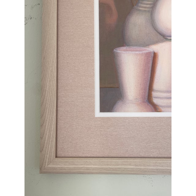 1990s Still Life Vases Oil on Board by Patric Coogan (Ireland 1935-2025) For Sale - Image 5 of 5