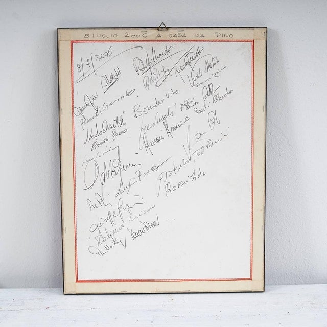 Football History Print US Felonica Plaque 1966, 2006, Wood For Sale - Image 4 of 6