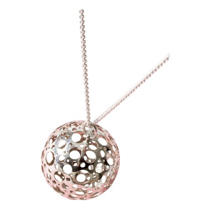 Silver Ladybird Pendant by Liisa Vitali for Nesto, 1974 For Sale