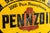1940s Vintage Pennzoil Flange Sign For Sale - Image 5 of 9