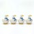 Adorable Ceramic Duck Egg Cups - Set of 4 For Sale In Miami - Image 6 of 9