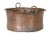 Antique Embossed Cooking Pot in Brass and Copper For Sale - Image 9 of 9