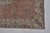 Vintage Distressed Anatolian Area Rug, Faded Terracotta and Grey-Blue Floral Medallion For Sale - Image 9 of 10