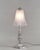 Degué A French 1930s art deco lamp. A nicely shaped art deco base in nickel plated solid brass or bronze holds a shade by...