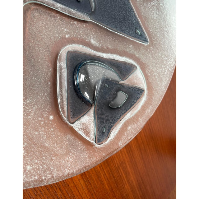 Mid-Century Large Danish Art Glass Bowl, 1960s For Sale - Image 9 of 18