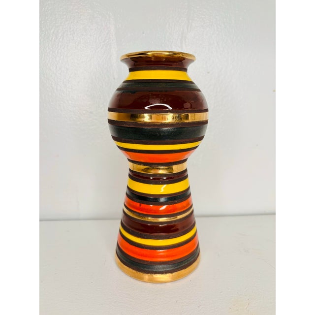 Ceramic Mid-Century Modern "Thailandia" Vase by Aldo Londi for Bitossi For Sale - Image 7 of 12