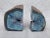 Vintage Blue Agate Geode Bookends- a Pair For Sale - Image 12 of 12