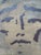 McKenzie Dove close-up, abstract face, in oil on heavy cotton paper in plein air frame. Signed on recto. Layers of warm...