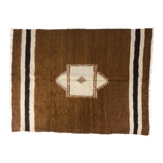 Vintage Angora Kilim Rug For Sale