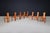 Wood Italian Postmodern Sculptural Pine Dining Chairs, 1970s, Set of 8 For Sale - Image 7 of 9