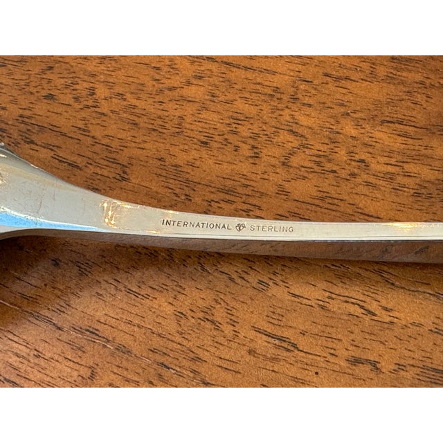 Mid 20th Century “Vision” Sterling Silver Flatware by Ronald Hayes Pearson - 60 Piece For Sale - Image 9 of 9