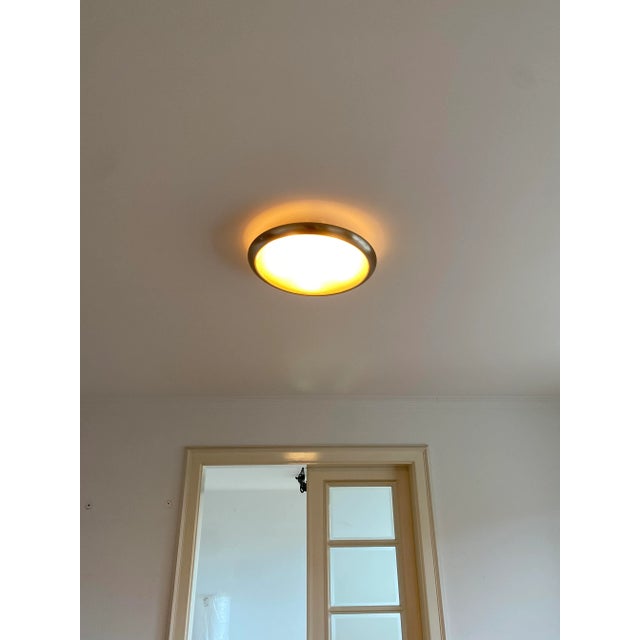 Silver Model 2262 Ceiling Light from Fontana Arte, 1980s For Sale - Image 8 of 14