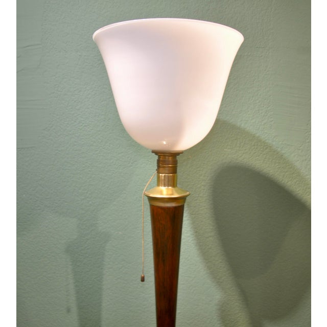 French Art Deco Lamp from Mazda Brand For Sale - Image 6 of 13
