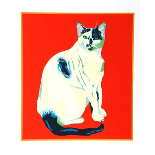 Dody Muller Mid-Century 'My Cat' Lithograph For Sale
