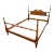 Mid 20th Century Stickley Furniture Solid Maple Queen Bed Frame For Sale