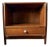 1960s Mid Century Modern Walnut Kipp Stewart for Drexel Declaration Nightstand For Sale