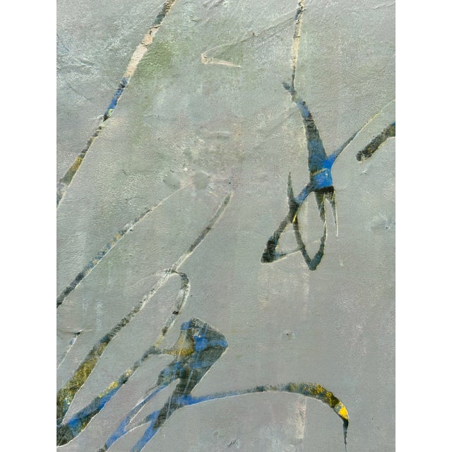 Getting Ready to Fly 15 x 2 x 12 Oil and cold wax on ampersand cradle board "Eve Ozer entered this world in a rebellious...