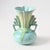 Turquoise Art Deco Drip Glaze Vase from Faiencerie Thulin, 1920s For Sale - Image 8 of 11