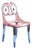 Blue Portuguese Urban Art Chair by Francisco Camilo, 1950s For Sale - Image 8 of 8