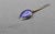 Mid-20th Century Norwegian Set of 6 Gilt, Sterling Silver, and Enamel Demitasse Spoons For Sale - Image 10 of 10