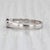 Metal 0.44ctw Madeira Citrine Diamond Ring 14k White Gold Size 6.25 Stackable For Sale - Image 7 of 8