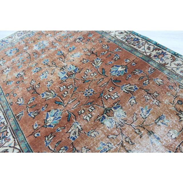 Vintage Turkish Area Rug - 53"x92" For Sale - Image 11 of 13